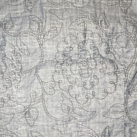 J. Jill Blue Utility Jacket Lightweight Casual - Picture 4 of 12